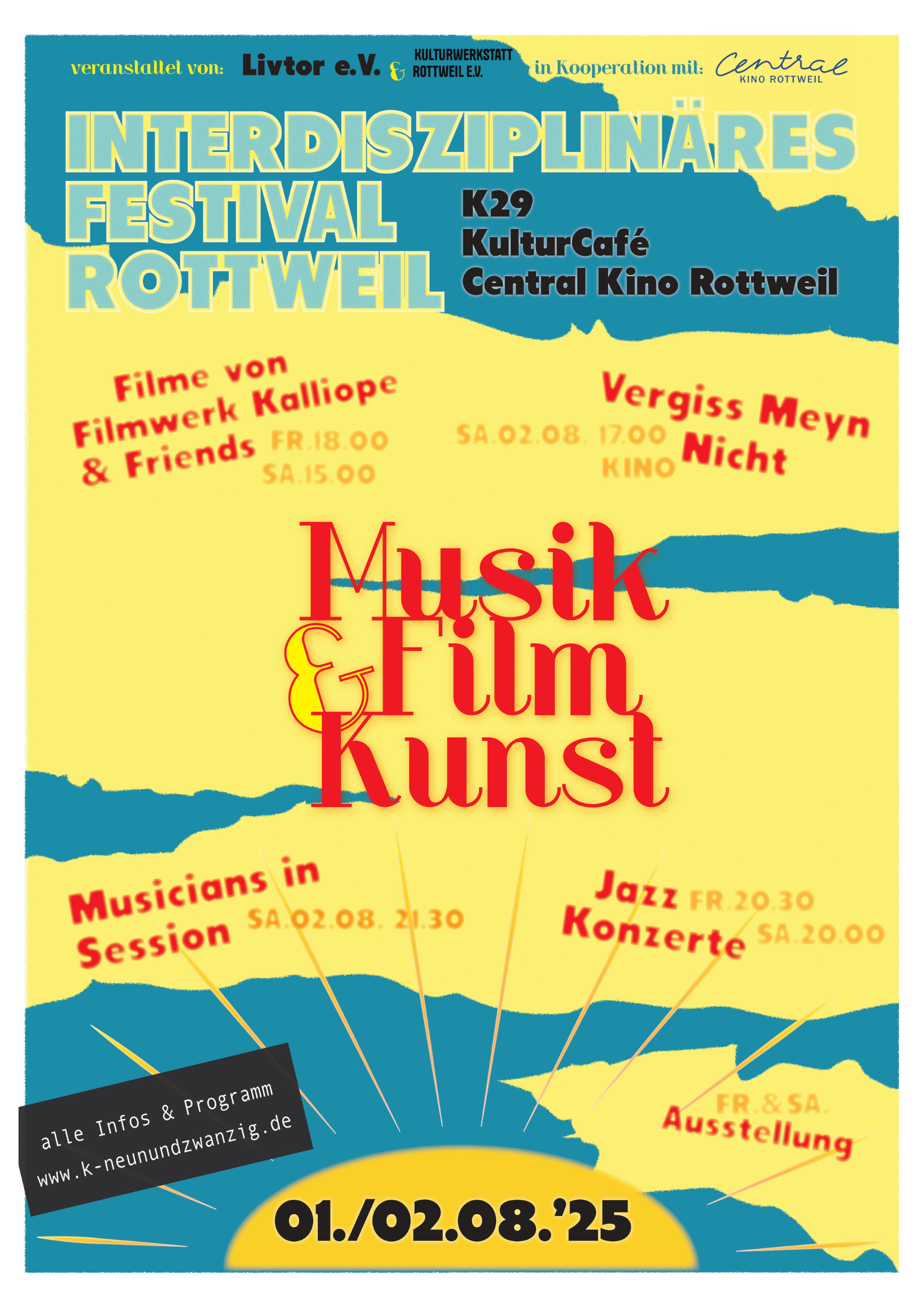 Foto Interdisziplinäres Festival Rottweil<br/>Kurzfilmfestival Kalliope & Friends